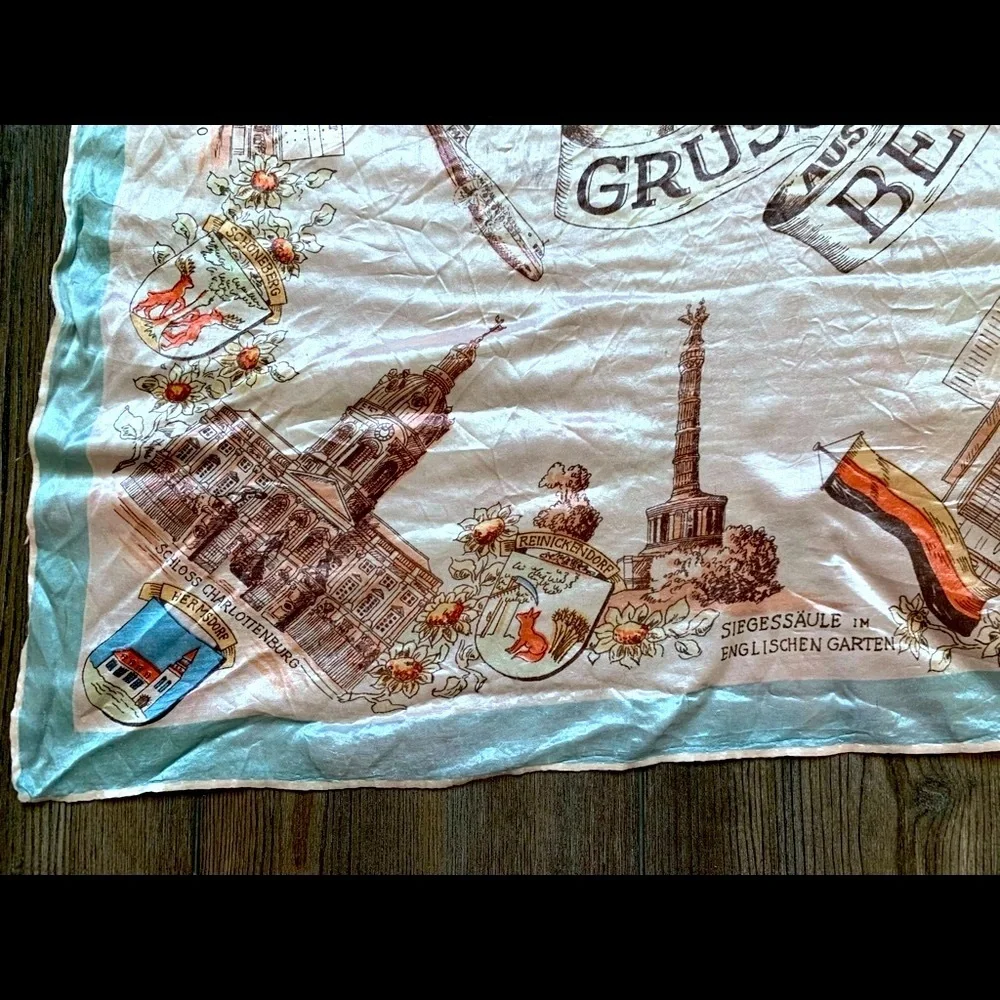Berlin Souvenir Silk Scarf